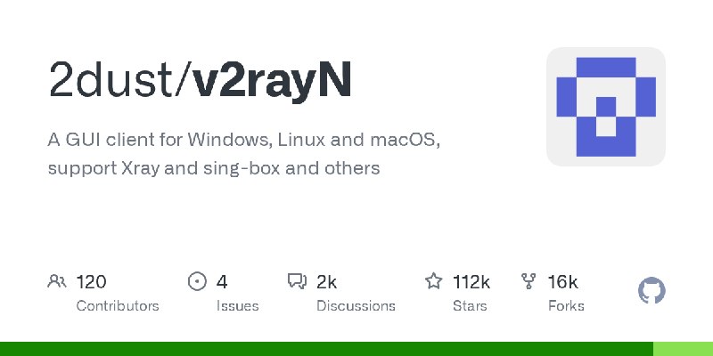 GitHub - 2dust/v2rayN: A GUI client for Windows, Linux and macOS, support Xray and sing-box and others