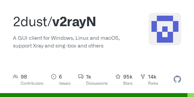 GitHub - 2dust/v2rayN: A GUI client for Windows, Linux and macOS, support Xray and sing-box and others