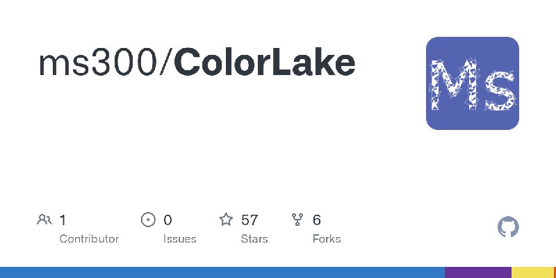 GitHub - ms300/ColorLake